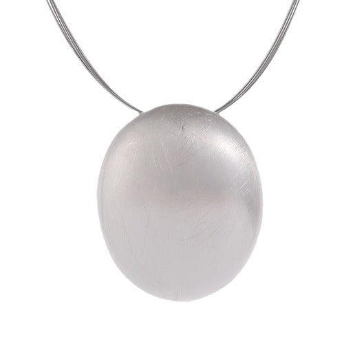 Geometric Stainless Steel Pendant Necklace N5400