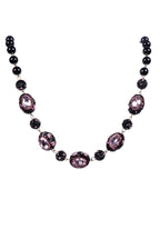 Luxury Rhinestone Bead Crystal Necklace N5419