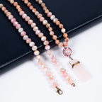 Handmade Braided Red Network Necklace N5421