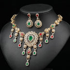 Brides Bridesmaid Necklace Bracelet Earring Ring Set N5475