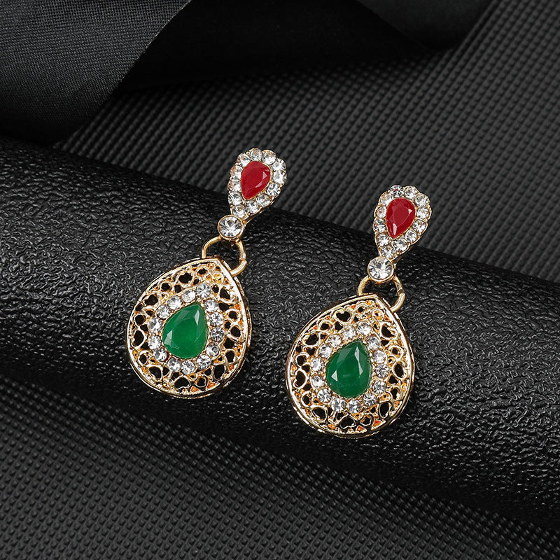 Brides Bridesmaid Necklace Bracelet Earring Ring Set N5475