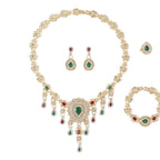 Brides Bridesmaid Necklace Bracelet Earring Ring Set N5475