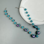 Luxury Rhinestone Bead Crystal Necklace N5485 - view 5