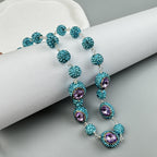 Luxury Rhinestone Bead Crystal Necklace N5485 - view 7