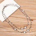 Freshwater Pearl Necklace N5548 - view 2