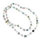 Morganite Gemstone necklace N5571 - view 2