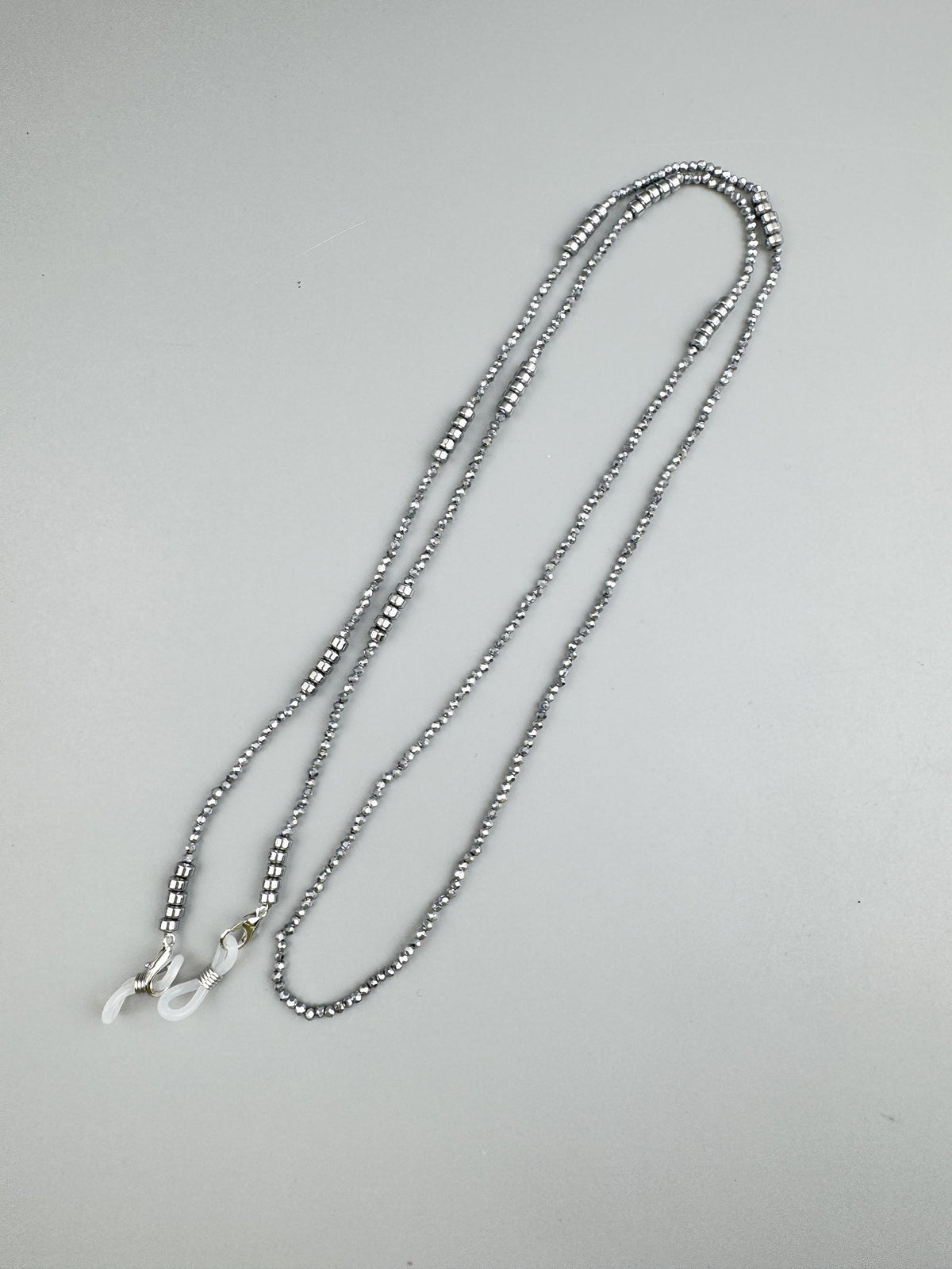 Hematite Bead Eyeglasses Holder Necklace EC5588