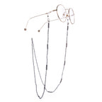 Hematite Bead Eyeglasses Holder Necklace EC5588