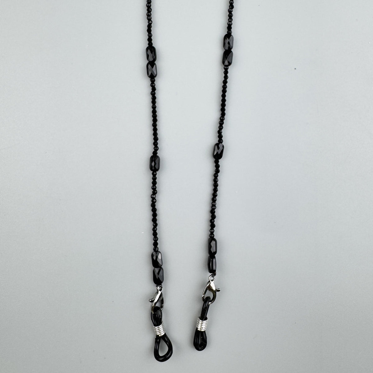 Black Crystal Glasses Lanyard Necklace EC5594 - view 5
