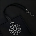 Flower Metal Necklace N5614 - view 2