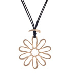 Flower Metal Necklace N5614 - view 3