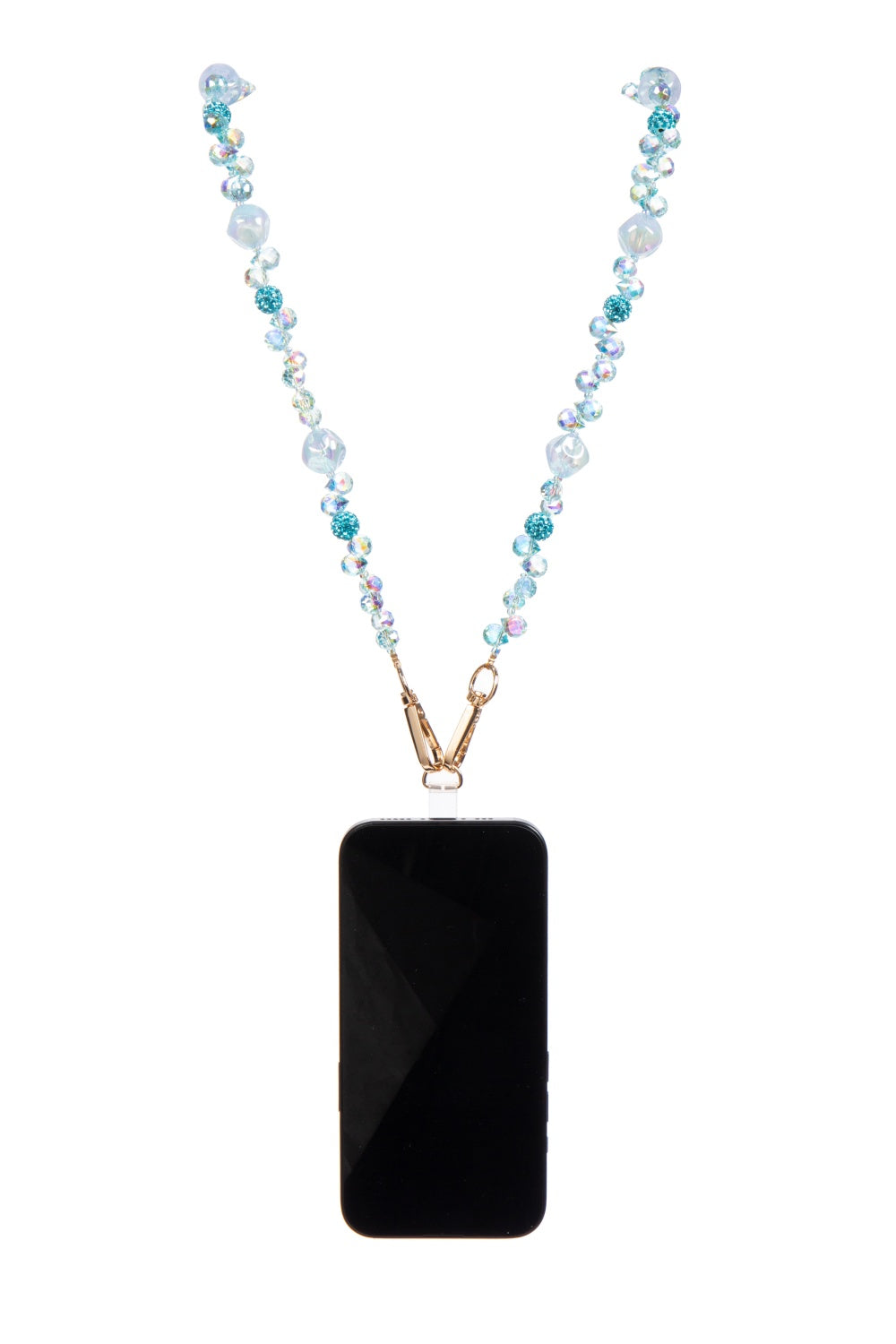 Crystal Heart Phone Crossbody Lanyard PC5626