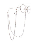 Clear Crystal Glasses Lanyard Holder EC5636