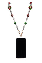 Holiday Theme : Christmas Flowers Phone Crossbody Lanyard PC5640