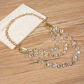 Crystal Beaded Necklace N5643