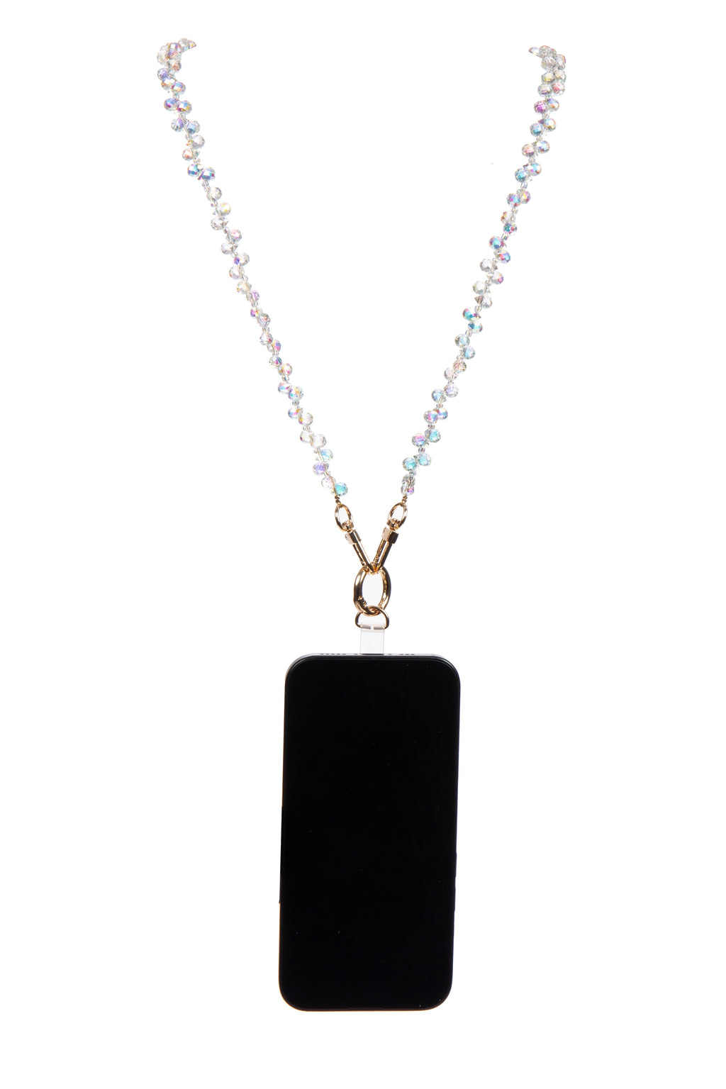 Crystal Bead Neck Lanyard PC5647 - Purple PC5647
