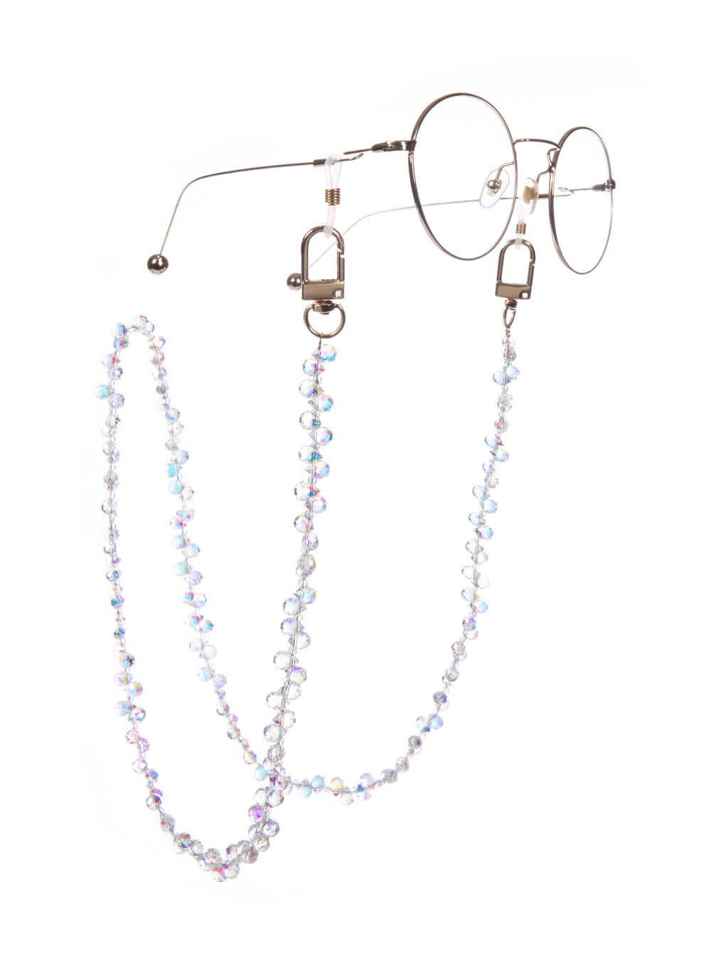 Crystal Bead Neck Lanyard PC5647 - Purple PC5647