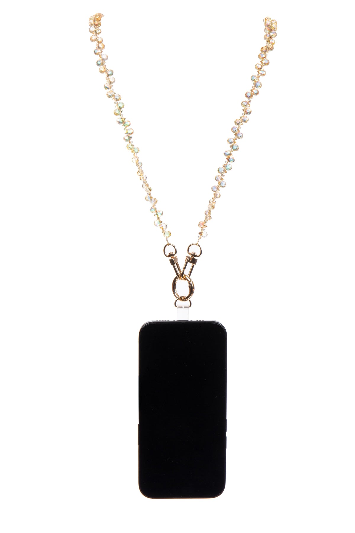Crystal Bead Neck Lanyard PC5647 - Purple PC5647