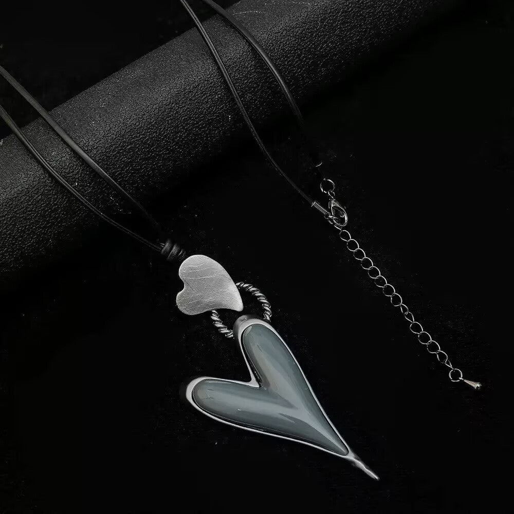 Heart Shaped Pendantl Necklace N5663