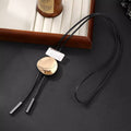 Circular Metal Necklace N5693