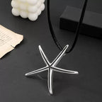 Starfish Metal Necklace N5694 - view 2