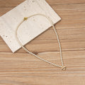 Baroque-Style Heart Necklace N5706 - view 2