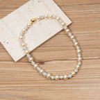 Baroque-Style Lock Necklace N5721