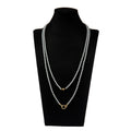 Baroque-Style Lock Necklace N5723