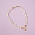Bee Pendant Baroque Style Lock Necklace Necklace N5735