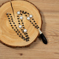 Waterdrop Shaped Crystal Necklace N5746