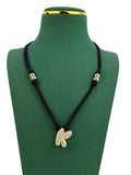 18K Gold Plated Alphabet Cubic Zirconia Necklace N5801