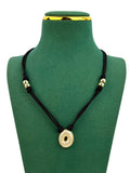 18K Gold Plated Alphabet Cubic Zirconia Necklace N5801