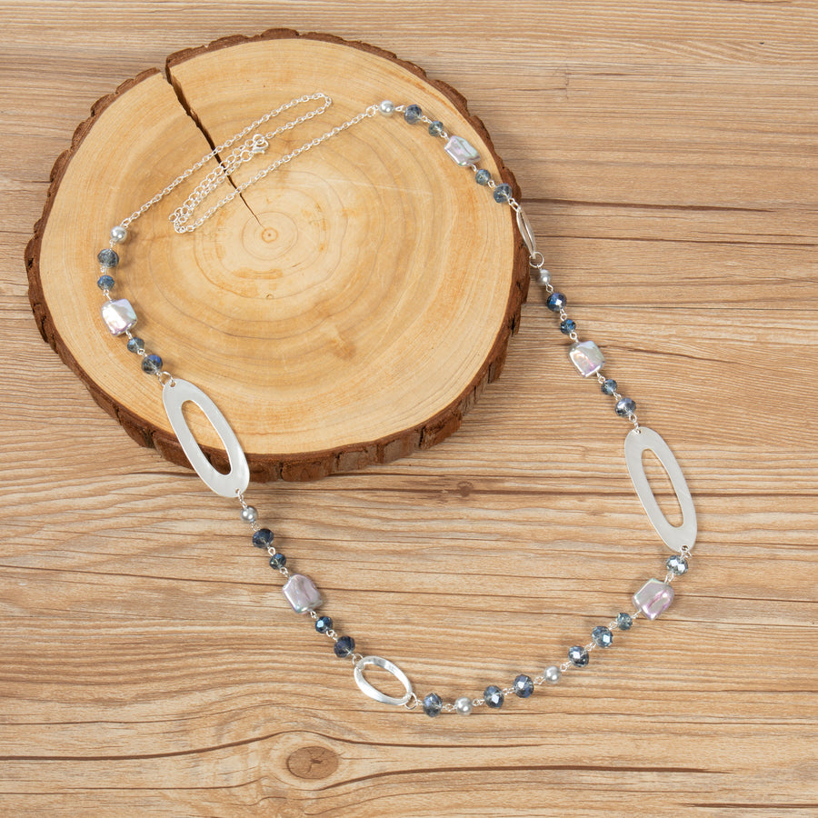 Crystal Alloy Necklace N5812