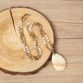 Picture Jasper Necklace N5846 - Picture Jasper