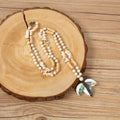 Shell Pendant Necklace N5848 - Fossil