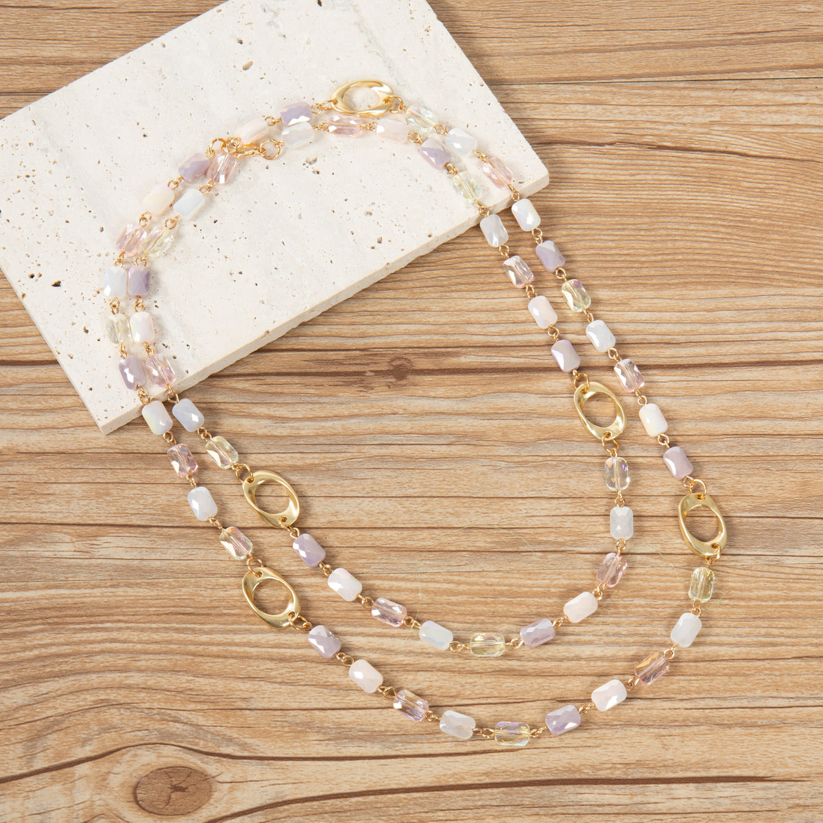 Crystal Alloy Necklace N5853