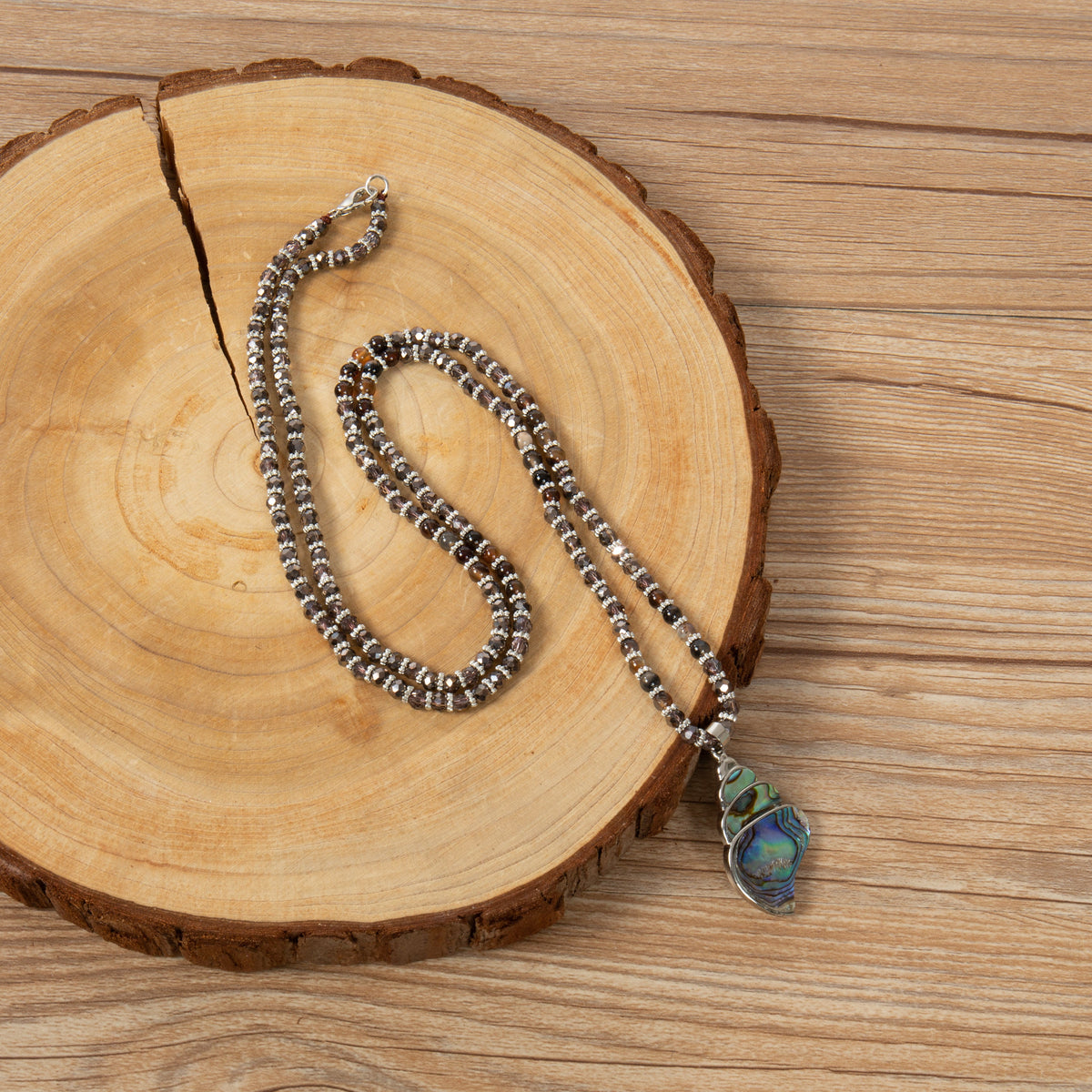 Mother Of Pearl pendant Necklace N5866