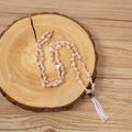 Rose Quartz Necklace N5946 - Rose Quartz