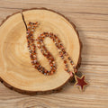Carnelian Pendant Necklace N5950 - Carnelian