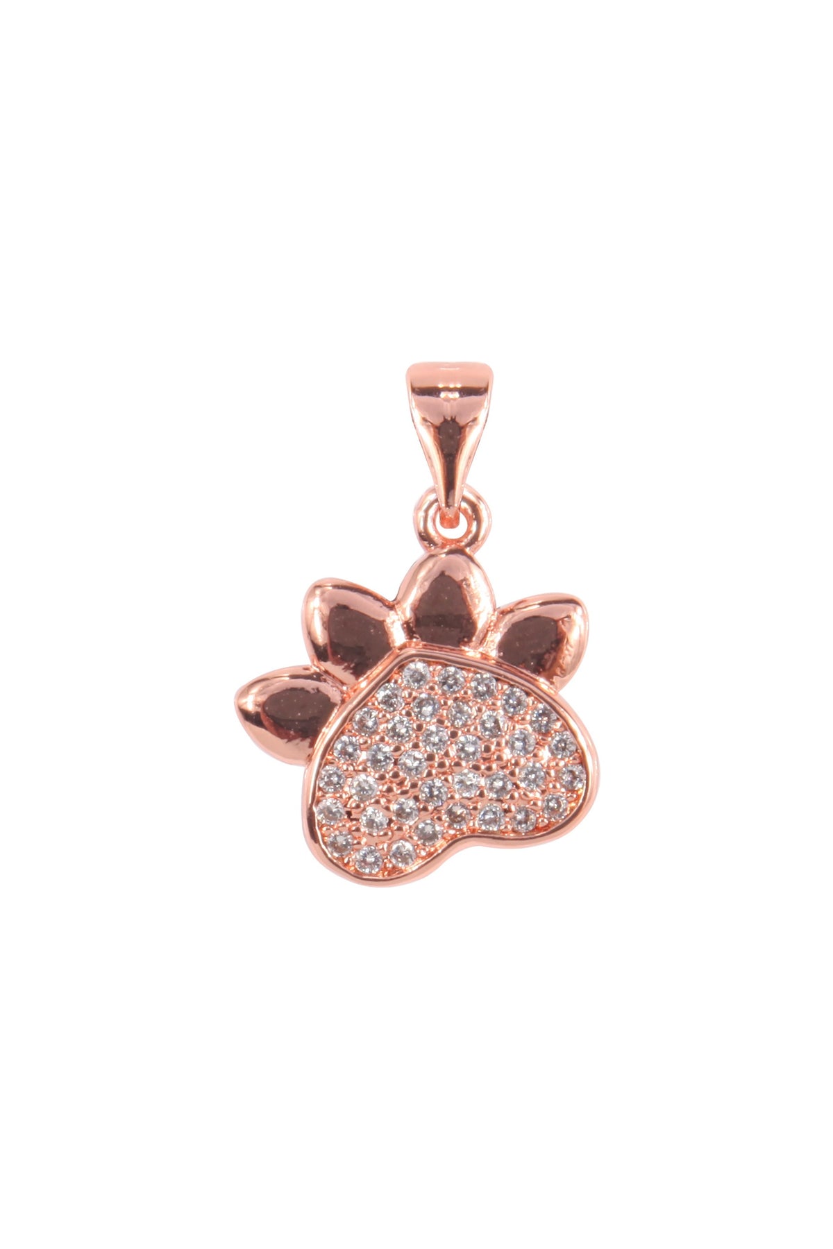 Foot Zircon Pendant For Bracelet BP0556