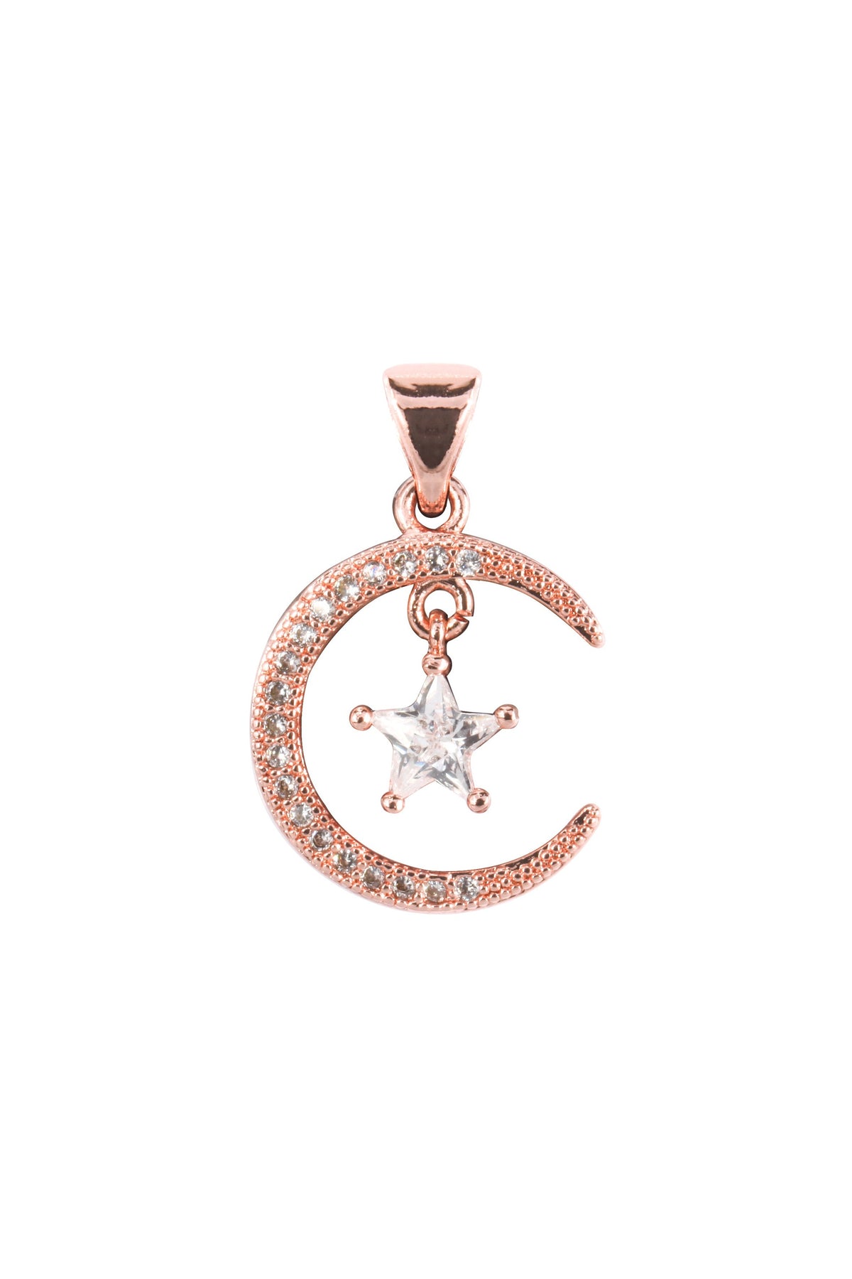 Moon&Star Zircon Chain Bracelet BP0559
