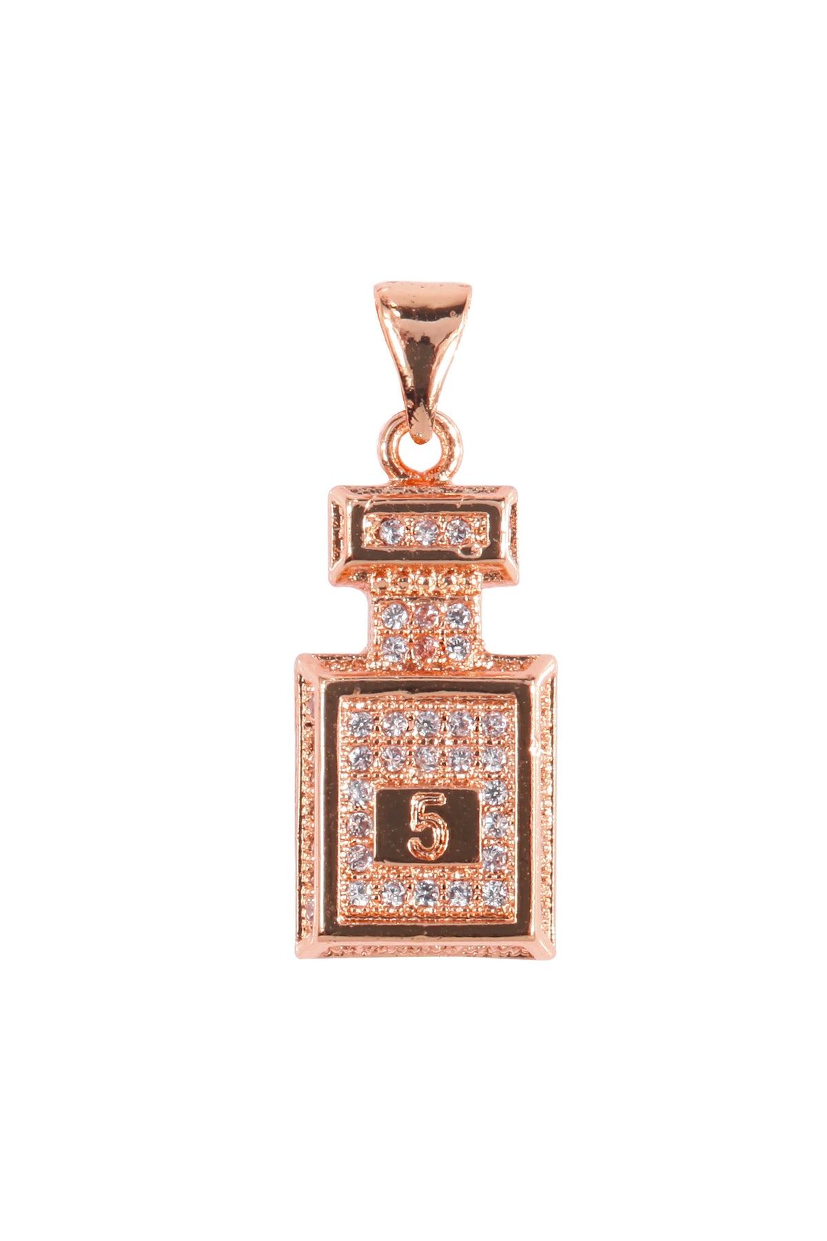 Mini Bottle Zircon Pendant For Bracelet BP0564