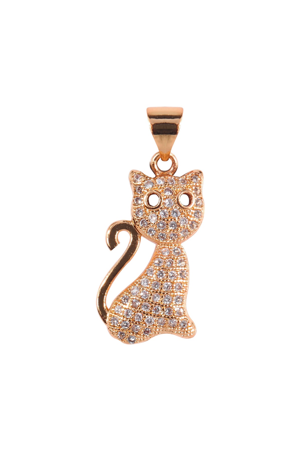 Cat Zircon Pendant For Bracelet BP0576