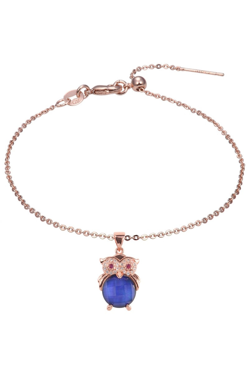 OWL Zircon Pendant For Bracelet BP0583