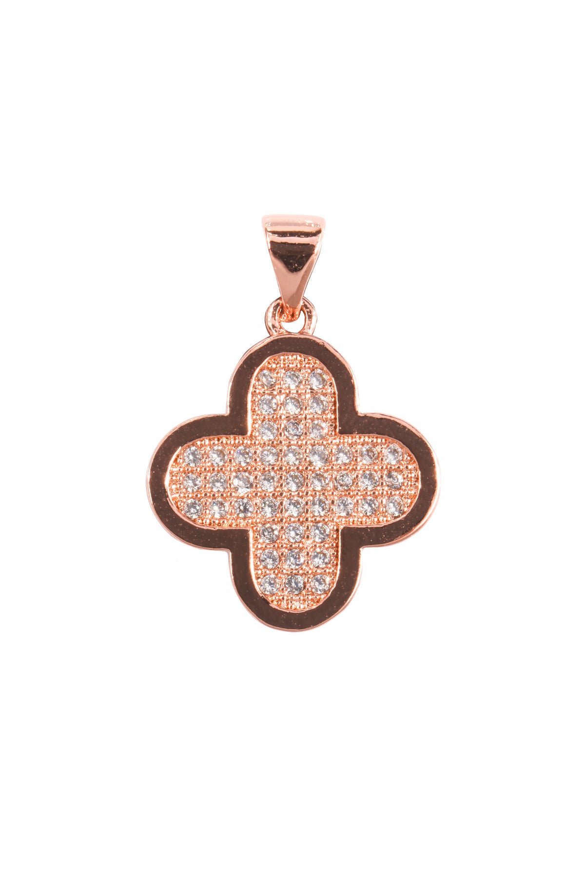 Clover Zircon Pendant For Bracelet BP0588