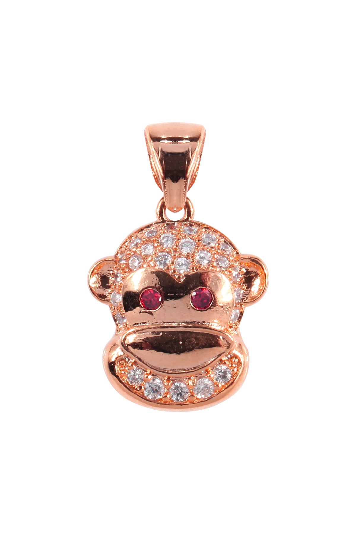 Monkey Zircon Pendant For Bracelet BP0592