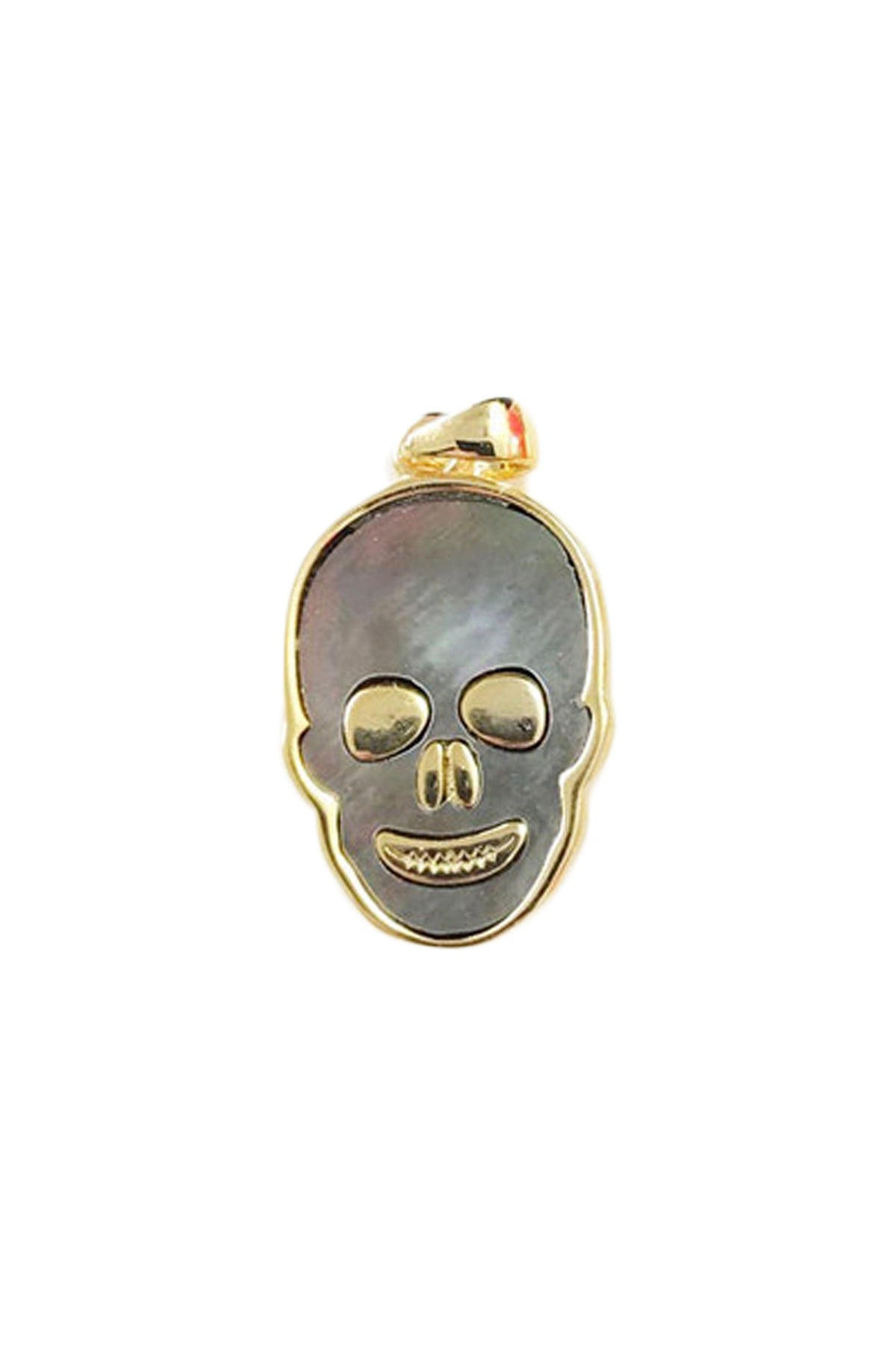 Skull Mother Of Pearl Pendant P0630