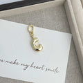 Alphabet Alloy Pendant P0676 - C