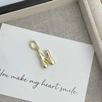 Alphabet Alloy Pendant P0676 - N