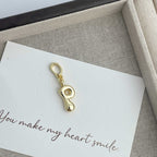 Alphabet Alloy Pendant P0676 - P